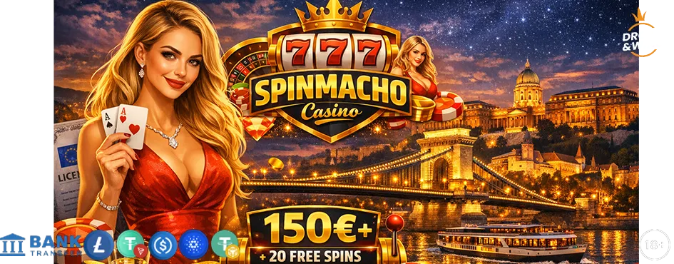 Spinmacho bejelentkezési képernyő email és jelszó bevitel asztali gépen